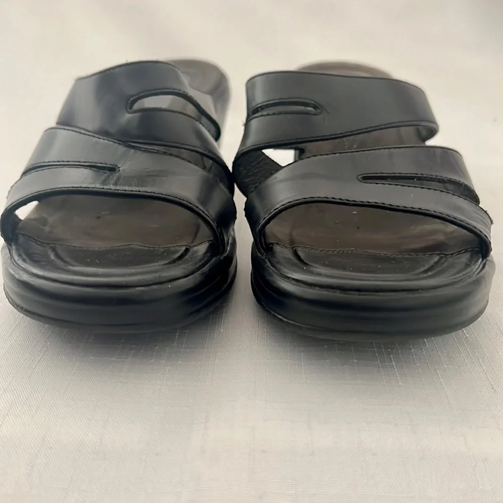 Dansko / Wedge / Leather Slip~On Sandals - Picture 5 of 13